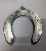 FERRI ALLUMINIO MEZZOTONDO 1 o 2 BARBETTE DRITTE - immagine 2